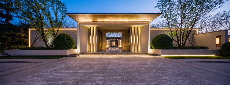 北京阳光城京兆府新中式住宅景观