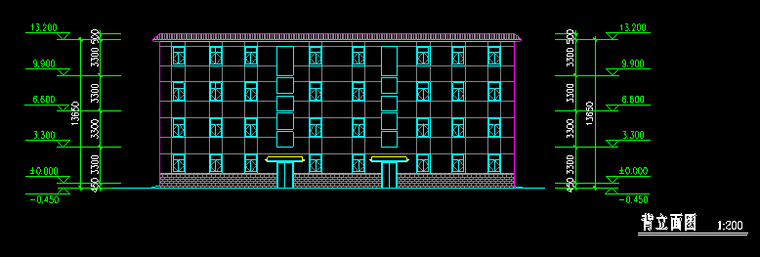 农村中学扩建工程方案设计图纸