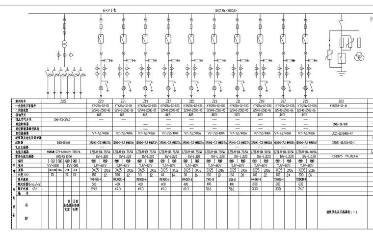 6KV配电一次图纸-6K