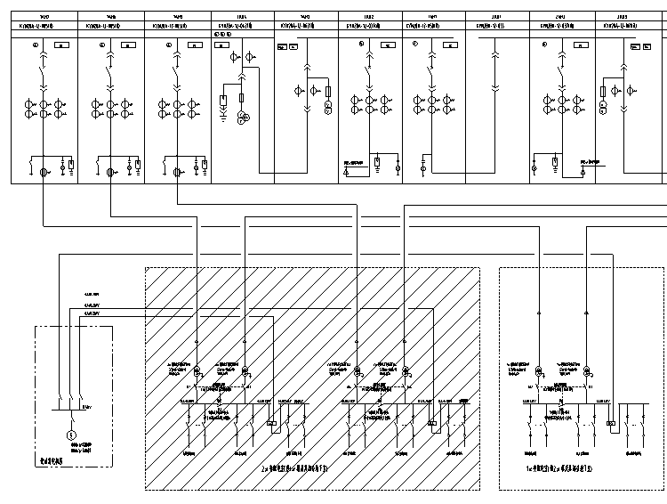防火门监控器系统接线图资料下载-福建B地块大型商业综合体全套施工图（含消防计算书、节能）