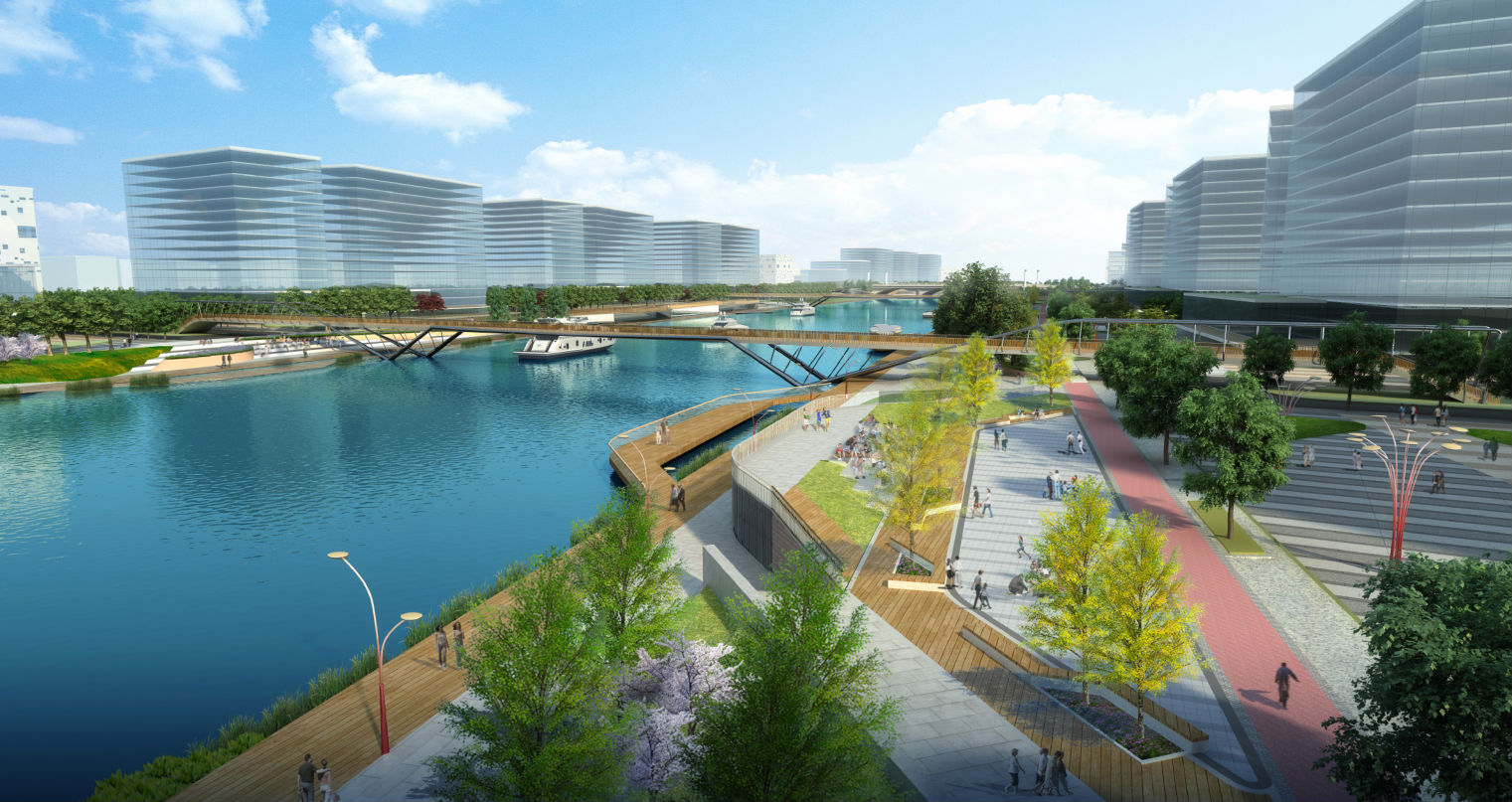 [河南]郑东新区如意城市cbd繁华区域公园景观设计(pdf 175页)