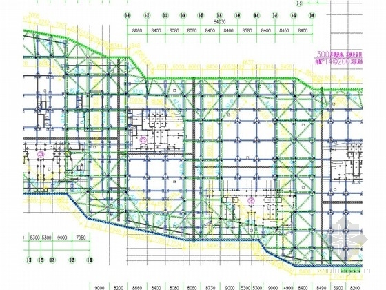 钢筋灌注桩大样图资料下载-钻孔灌注桩结合两道钢筋混凝土支撑及单排水泥搅拌桩止水基坑支护施工图