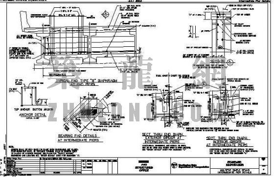 最新桥梁上部标准图资料下载-美国桥梁标准图-混凝土及预应力混凝土主体结构2/2