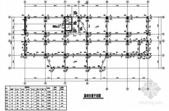 9层全套施工图资料下载-重庆某9层框架宿舍结构施工图