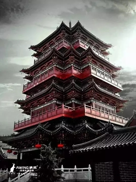 古建家具su资料下载-澳威全屋定制：中国古建，繁复之美！