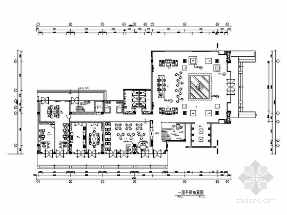 现代水乡建筑资料下载-[江苏]英伦水乡国际社区现代售楼处装修施工图（含电气，给排水及暖通图）