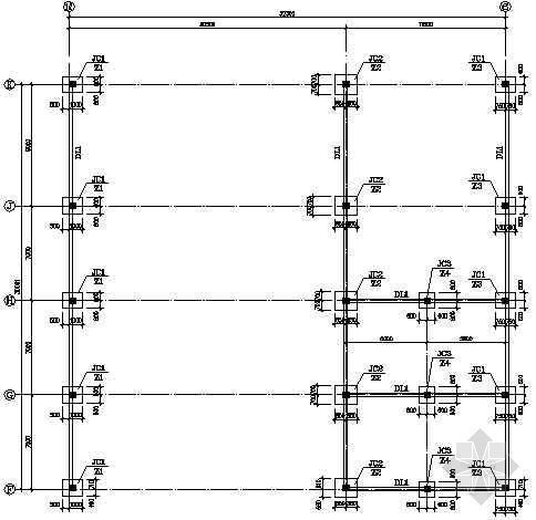 9米跨度钢结构图纸资料下载-某厂房钢结构图纸