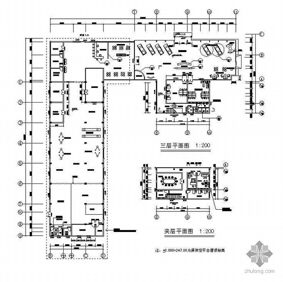 专卖店施工图设计资料下载-某奇瑞汽车专卖店设计施工图