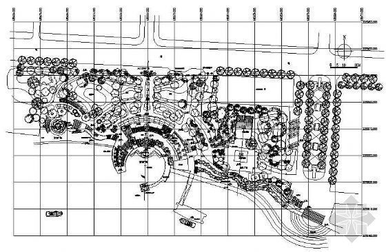公园初步设计及图纸资料下载-富阳中心广场初步设计全套图纸