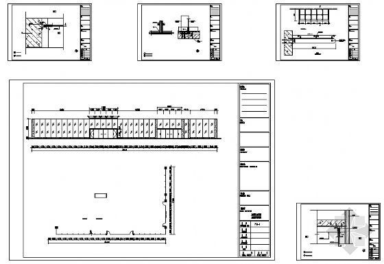施工图施工图全册资料下载-全玻幕墙工程施工图