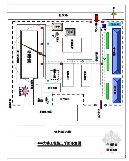 草原杯施工组织设计资料下载-内蒙古某广播电视大楼施工组织设计（草原杯）