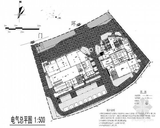 休闲广场CAD模型资料下载-[浙江]休闲广场工程传达室电气施工图