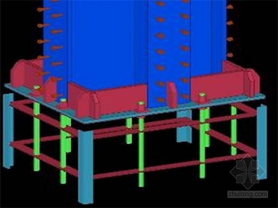 [四川]超高层写字楼新技术应用施工方案（26项）-Xsteel建模环境 