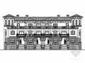 [四川]西班牙风格四错拼接联排别墅单体建筑设计施工图（知名建筑设计院）