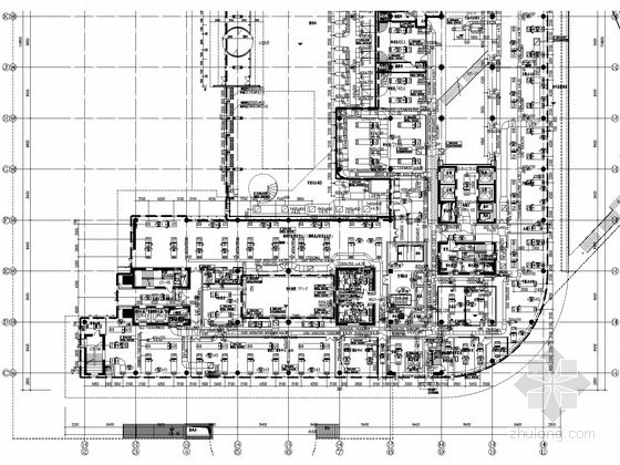 国内办公楼设计图片资料下载-[北京]知名公司办公楼空调通风全套施工图(大院设计、表达清楚)