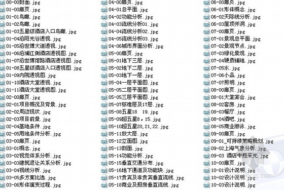 [上海]22层超五星酒店建筑设计方案文本-酒店总缩略图 