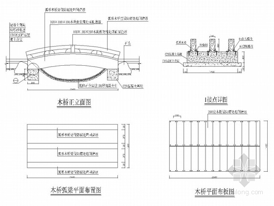 桥梁全套设计图资料下载-住宅小区景观道路桥梁设计图29张（附景观全套设计图）