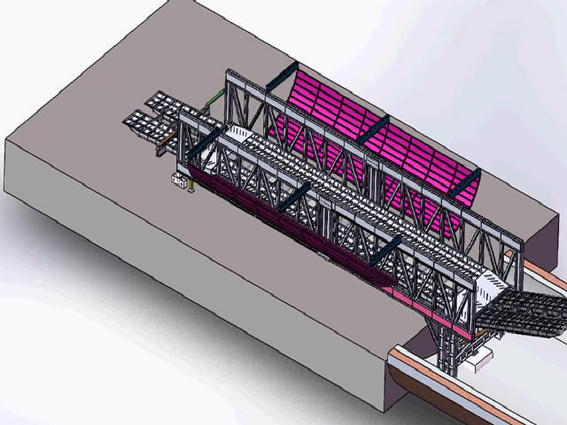 3d液压自爬模动画资料下载-自行式液压仰拱台车法仰拱施工工艺