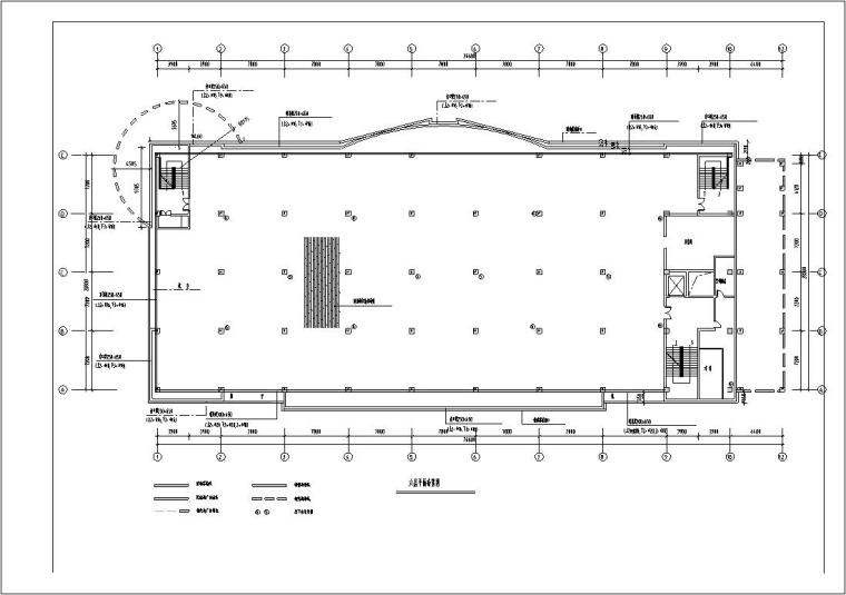 银泰服饰城建筑设计方案施工图CAD-2