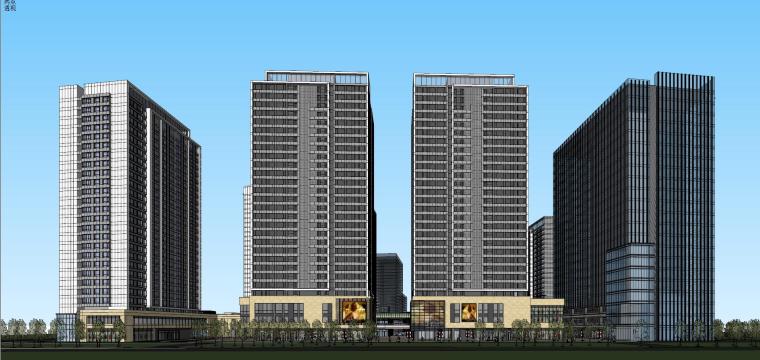 [湖南]长沙复地星光天地商业建筑模型设计（UA国际）-F 23
