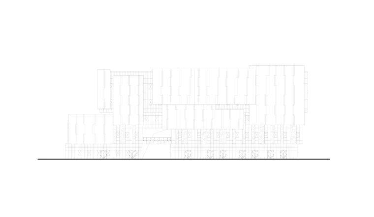 上海华大科技园改造立面展开图11