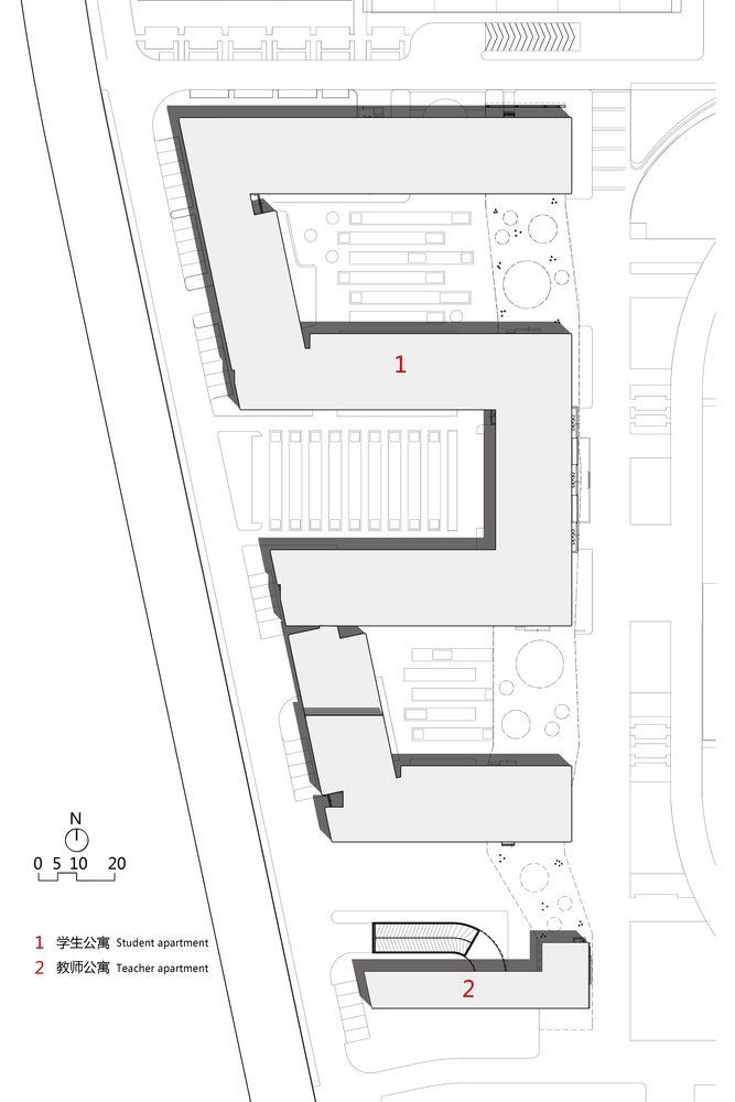 浙江音乐学院学生公寓平面图(11)