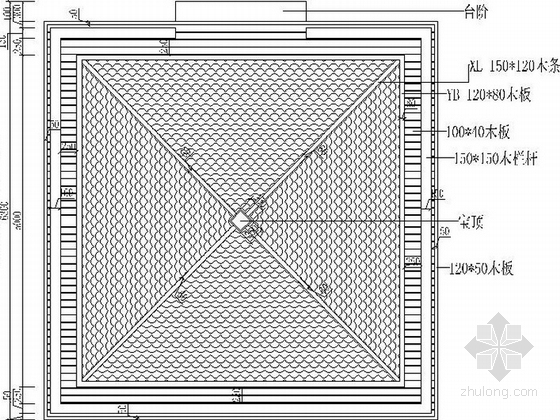 [甘肃]绿色工厂休闲环境设计施工图-施工详图