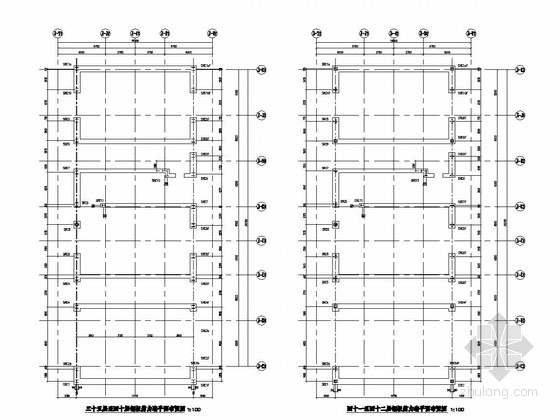 150米钢框架核心筒资料下载-61层组合结构框架钢筋混凝土核心筒财富中心结构施工图