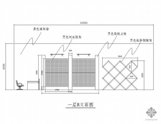 某改装车店面设计图-2