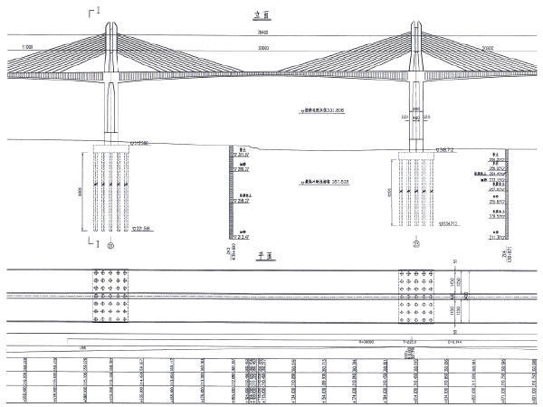 200米桥施工图资料下载-2015年波形钢腹板矮塔斜拉桥运宝黄河大桥施工图318张
