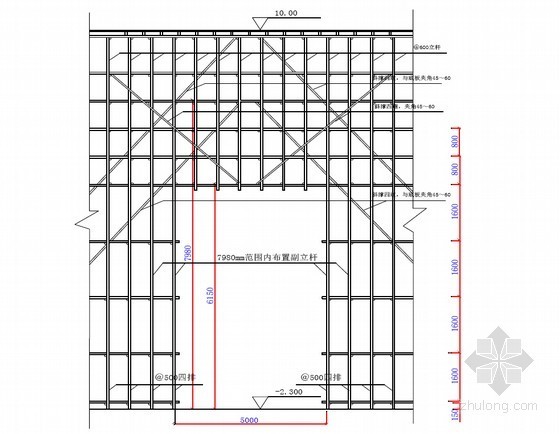 环梁钢筋图资料下载-[湖北]热电联产工程冷却塔下环梁施工方案