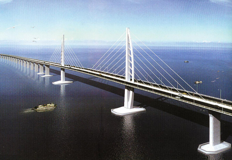 港珠澳大桥钢塔吊装资料下载-港珠澳大桥主体桥梁工程十大历史性时刻