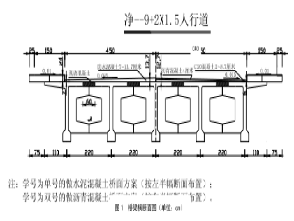 20m桥梁工程课程设计资料下载-桥梁课程设计指导书（PDF24页）