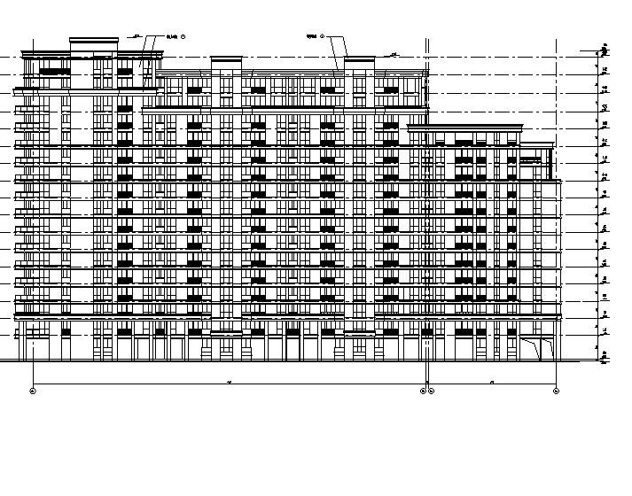 别住宅施工图结构资料下载-[浙江]高层框架剪力墙结构住宅及车库设计施工图（绿城）