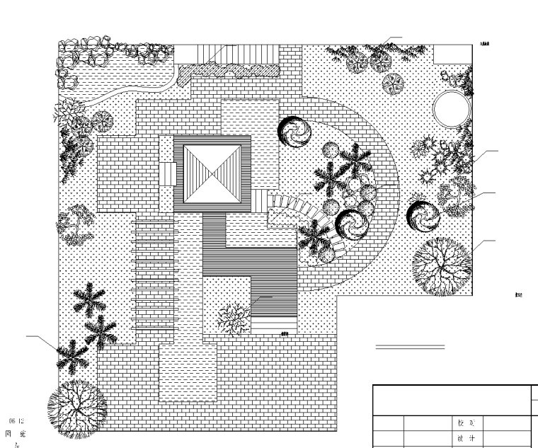 21套屋顶花园CAD施工图（12）-1_看图王
