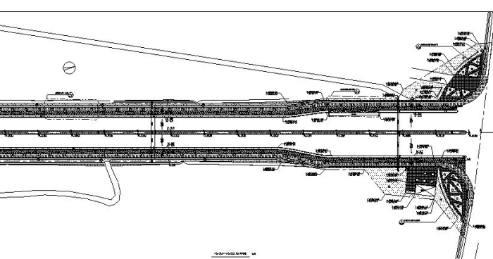 某典型城市大道三标段景观方案施工图-大道景观平面图6