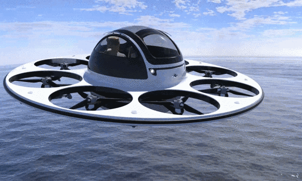 水上酒店设计图资料下载-坐着飞碟回家的未来水上城市