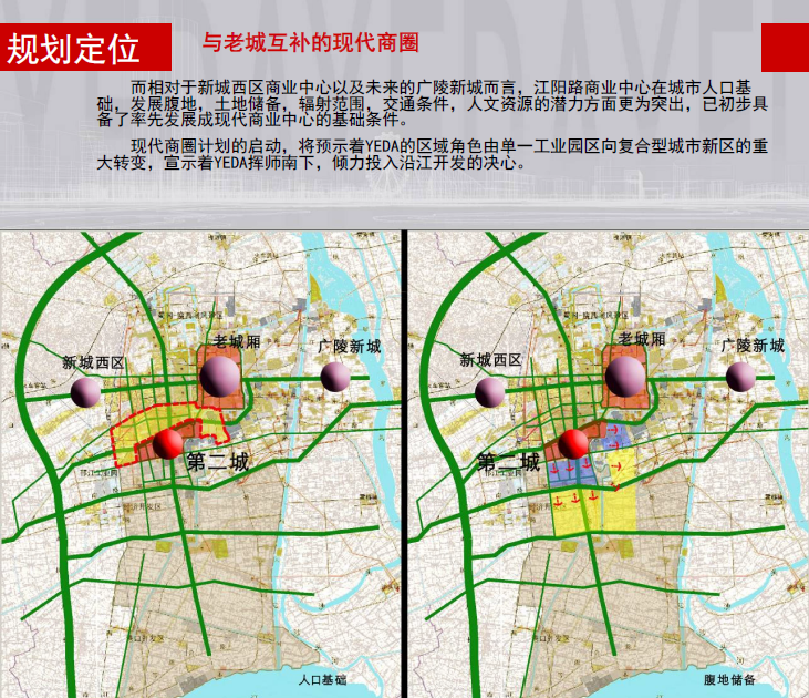 [江苏]扬州经济开发区中心片区城市设计方案文本-规划定位