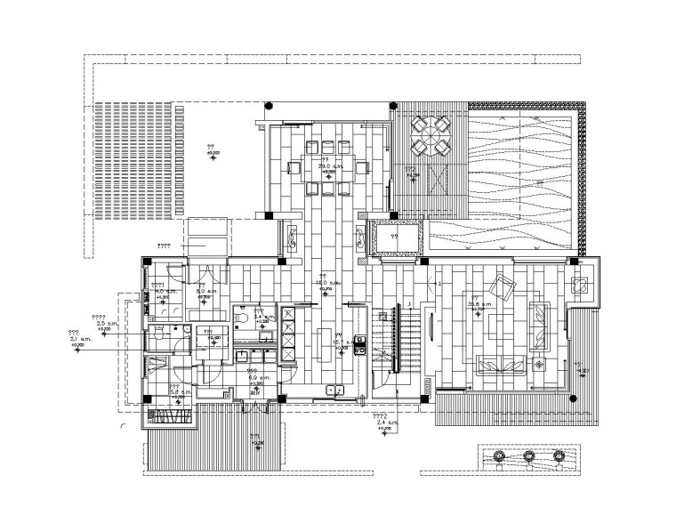 梁志天家装CAD图纸资料下载-梁志天——现代简约风格别墅室内装修全套施工图