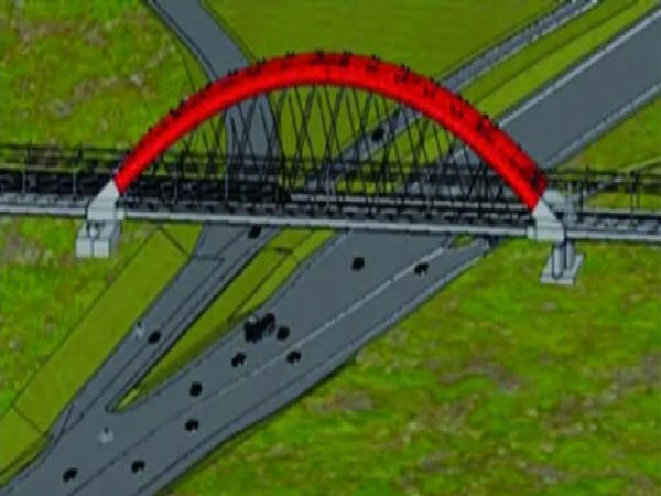 钢管尺寸系列资料下载-BIM 在高铁简支梁拱组合体系桥施工中的应用