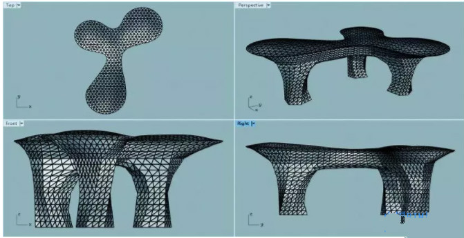 [上海]世博会博物馆BIM技术应用-　参数化云厅