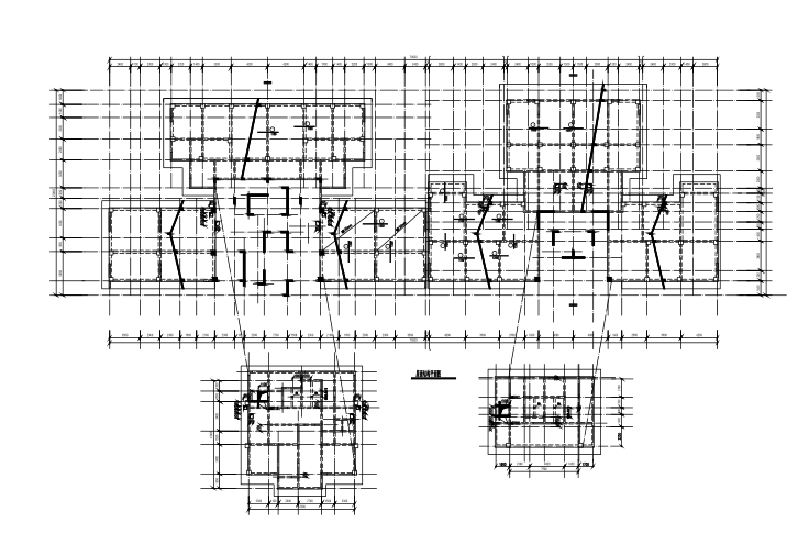 23层住宅楼施工图资料下载-22层框剪结构住宅楼结构施工图（CAD、28张）
