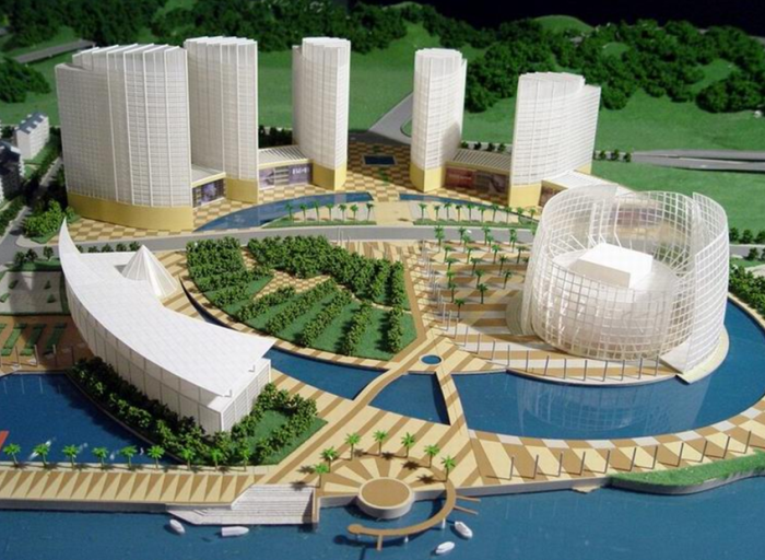 [广东]滨水生态城市景观设计方案（赠市政说明+总体规划文件）-景观效果图