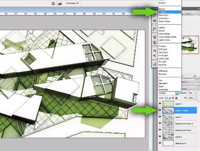 SketchUp用PS快速渲染出效果图·教程_18