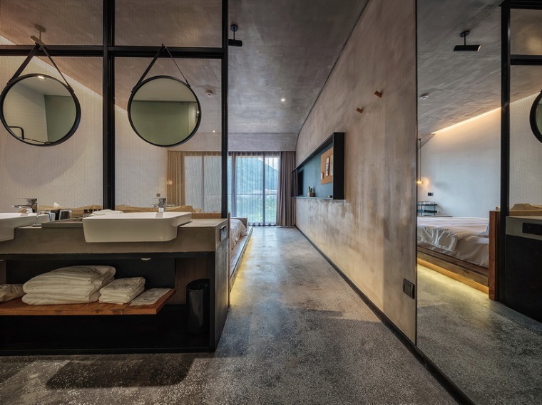传统湘西风格结合现代材料—张家界·六甲设计酒店-Standard room