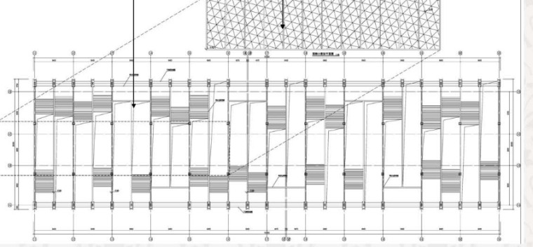 【海南】中铁子悦薹酒店室内设计方案（23页）-屋架平面图