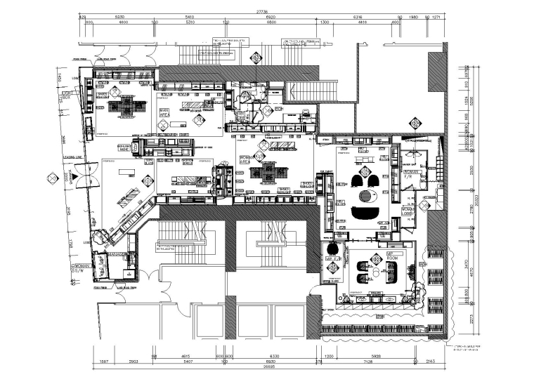 精品店图纸资料下载-[澳门]意大利奢侈品牌FENDI-壹号湖畔精品店丨设计手册+施工图+家具图+摄影丨419M