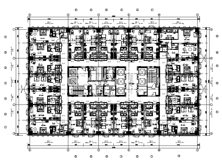 全套cad平面酒店图资料下载-[武汉]时尚大酒店全套CAD设计施工图（实景图）