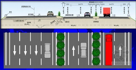 [河南]高速公路拼宽改扩建关键技术汇报（103页 路桥涵）-老路四个车道改为同向行驶的交通组织