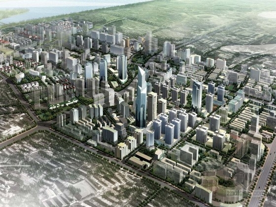 城市综合体节点设计资料下载-[湖南]超高层城市商业综合体建筑方案文本（知名设计院）